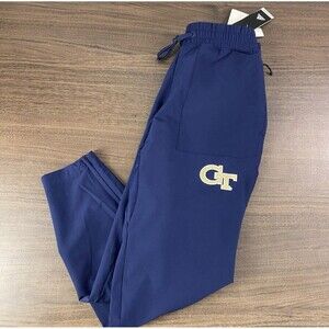 Adidas GA Tech WOVEN PANT NCAGAT navy blue white H45663 Men’s sz M